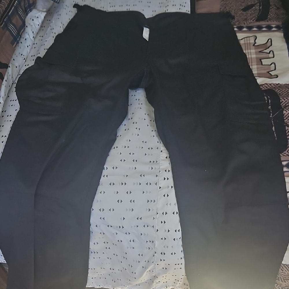 Men's Black Cargo Pants